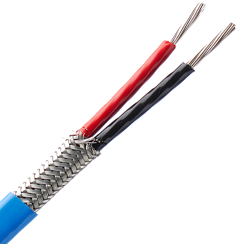 Fio de termopar PFA plano de núcleo único