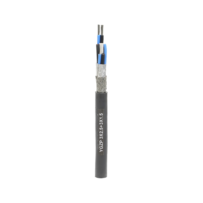 Cabo de alta temperatura blindado isolado com borracha de silicone YGZP Cabo de alta temperatura blindado isolado com borracha de silicone YGZP