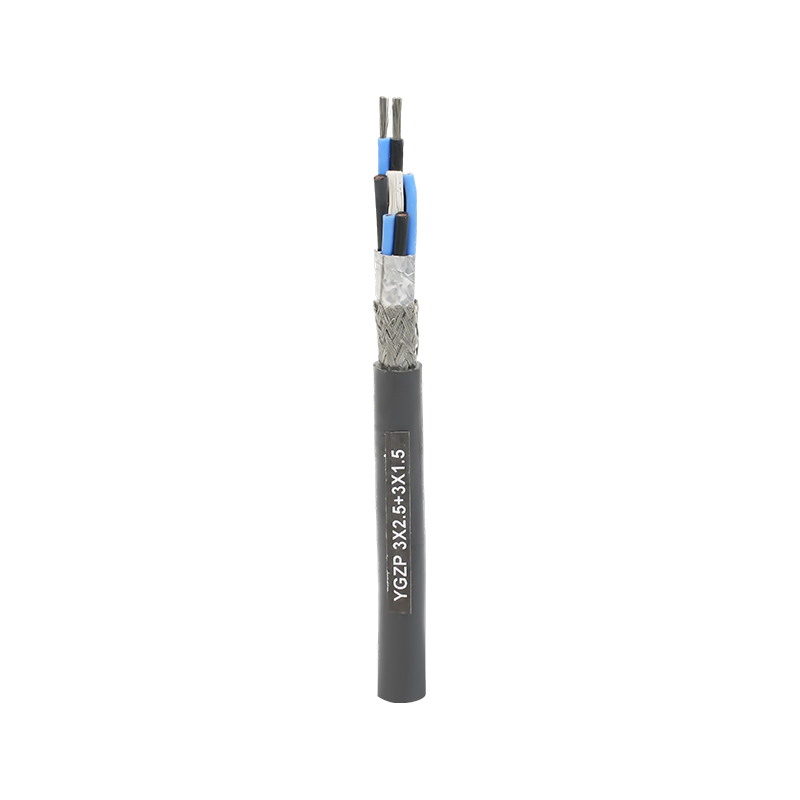 Cabo de alta temperatura blindado isolado com borracha de silicone YGZP Cabo de alta temperatura blindado isolado com borracha de silicone YGZP