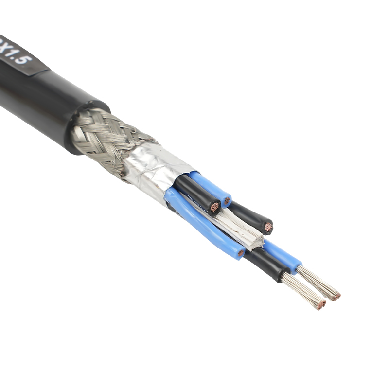 Cabo de alta temperatura blindado isolado com borracha de silicone YGZP Cabo de alta temperatura blindado isolado com borracha de silicone YGZP