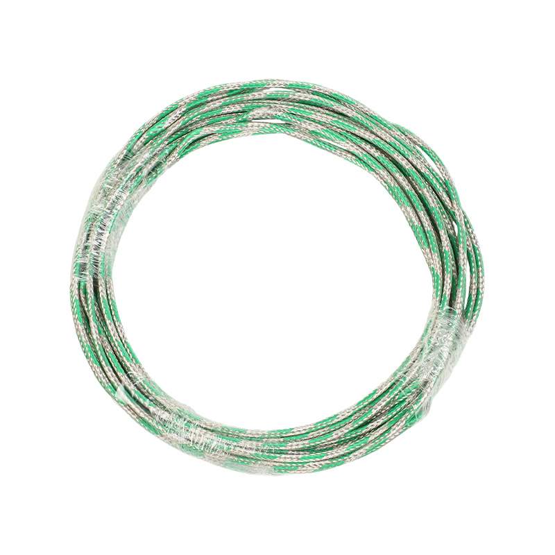 Fio de termopar isolado de silicone plano KC de núcleo único
