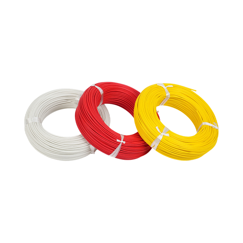 Fio e fibra trançados e isolados com borracha de silicone UL